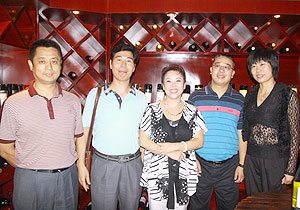 綠之韻集團胡國安董事長赴天津、河北市場考察