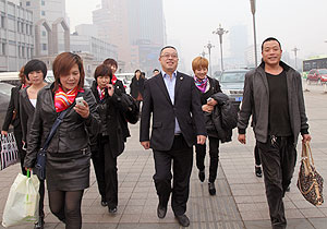 綠之韻集團(tuán)董事長(zhǎng)胡國(guó)安親臨石家莊、唐山市場(chǎng)考察