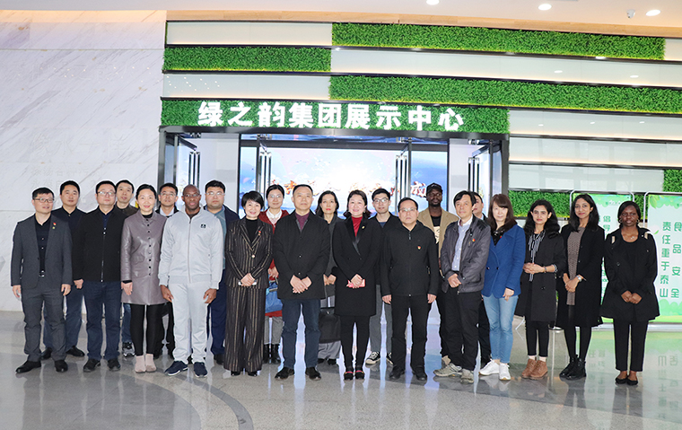 湖南省科技廳領(lǐng)導一行蒞臨綠之韻調(diào)研指導